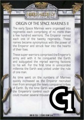 Origin of the Space Marines II